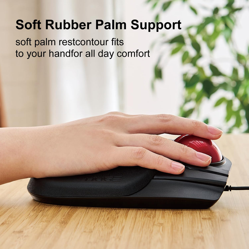 Wired Finger-Operated Trackball Mouse L1155