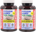 Psyllium Husks Fiber Veg Caps 180 Pack of 2 P92653