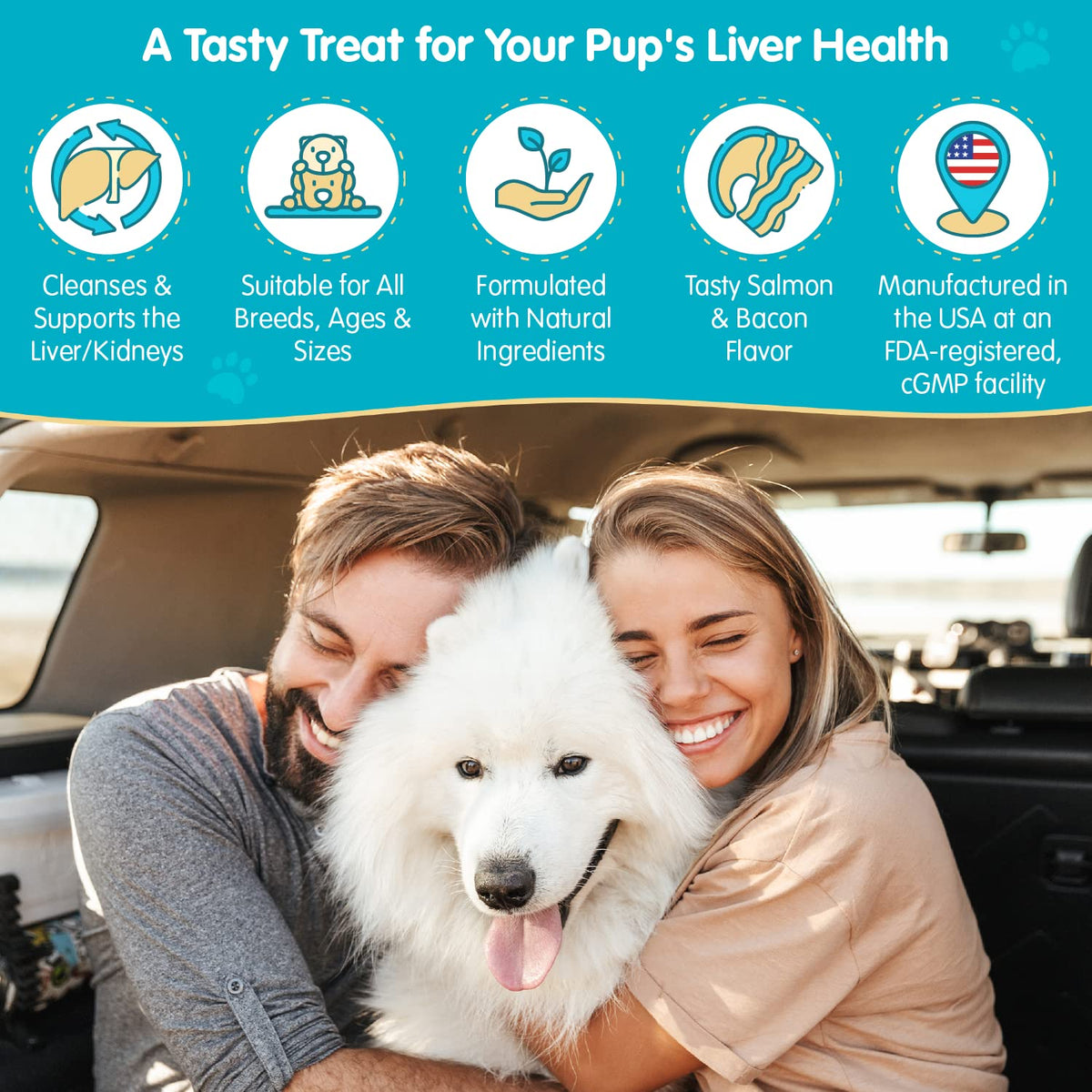 Milk Thistle for Dogs Chewable Tablets L522606