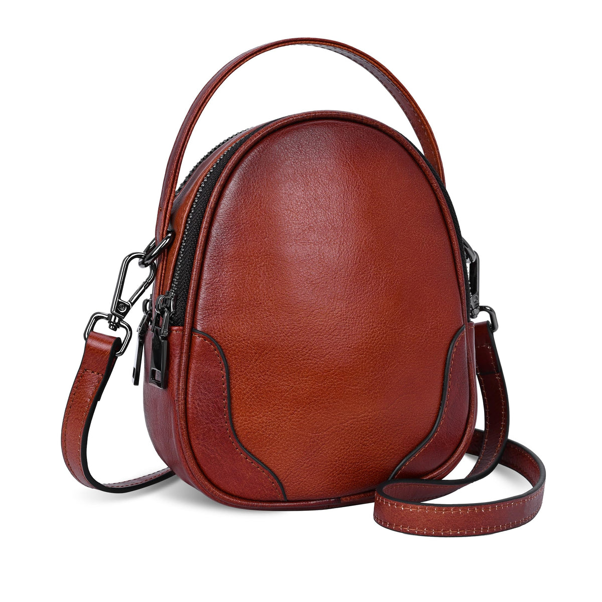 Small Leather Crossbody Bag P4175