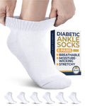 Low Cut Ankle Socks 6 Pairs D3694
