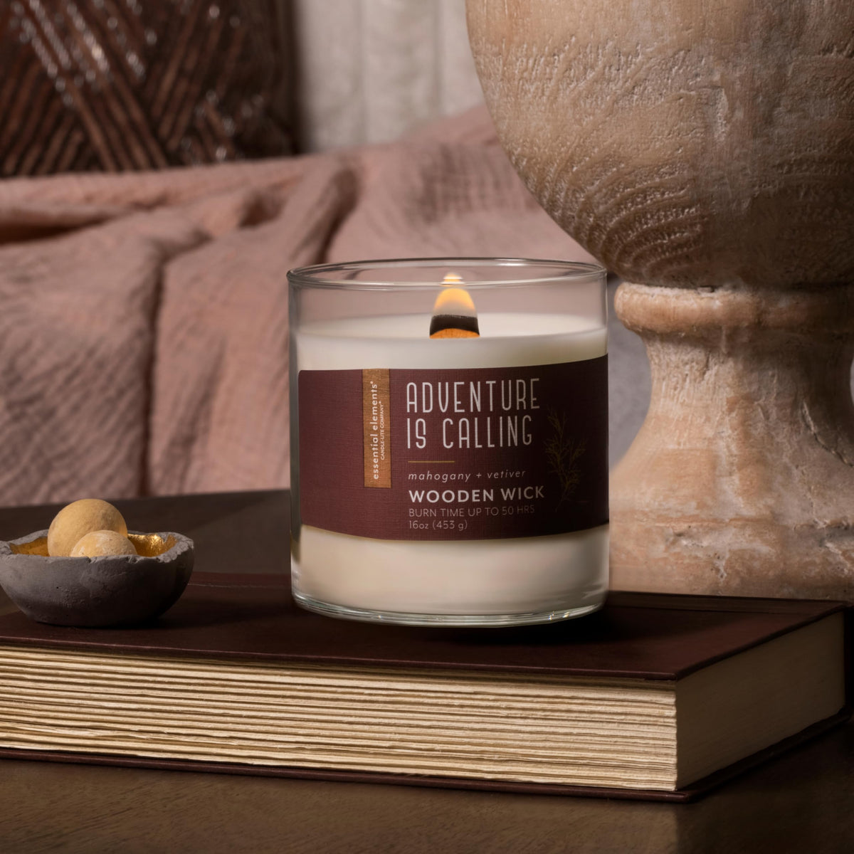 16 oz Scented Jar Candle W3881