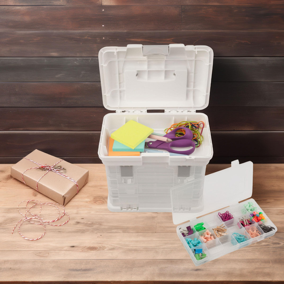 Portable Tool Box Small Parts Organizer with Drawers H92711