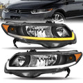 Headlight Assembly for 2006-2011 Honda Civic 2-Door Coupe Q44829