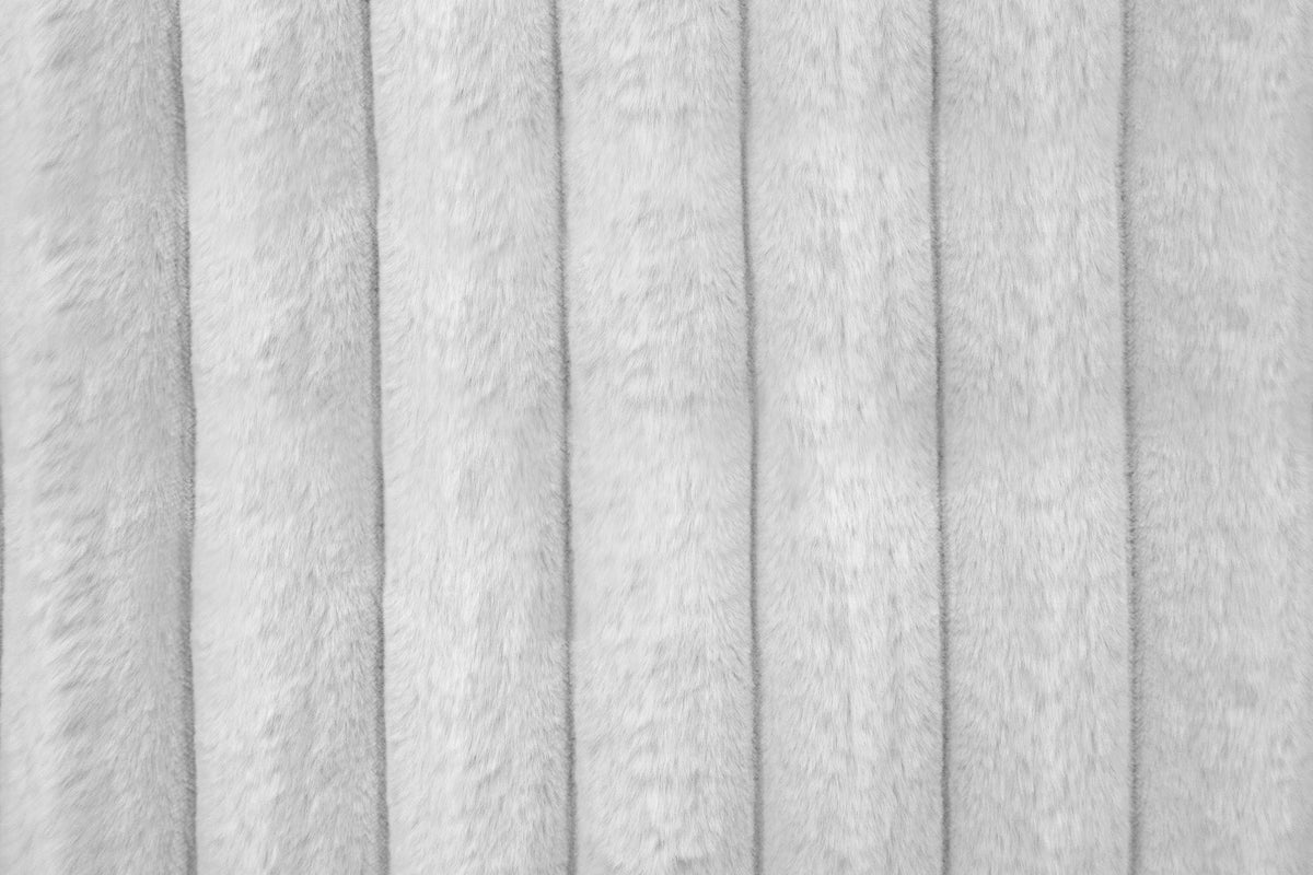 Light Gray Corduroy Manual Motion Loveseat N748