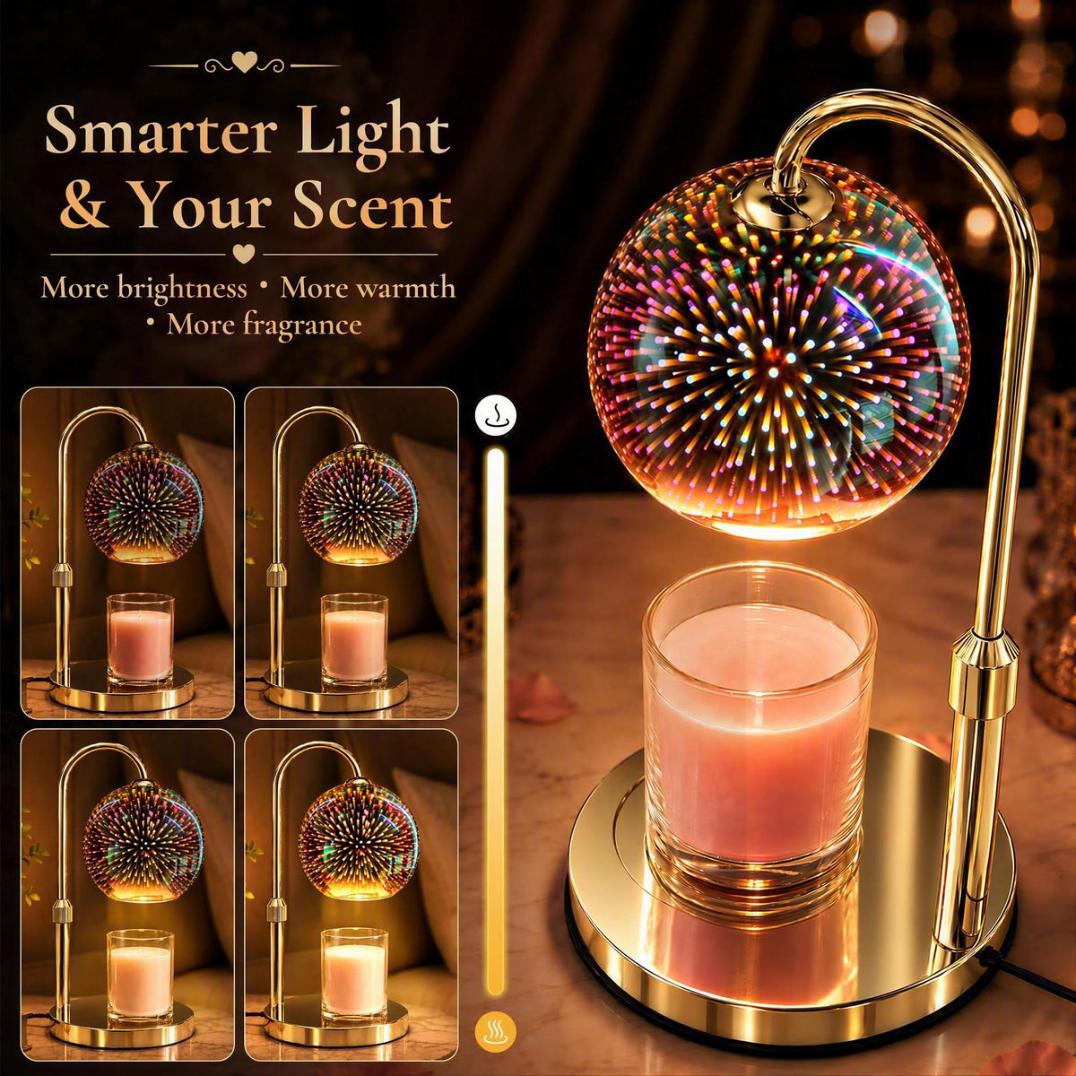 Candle Warmer Lamp Dimmable Timer U456905