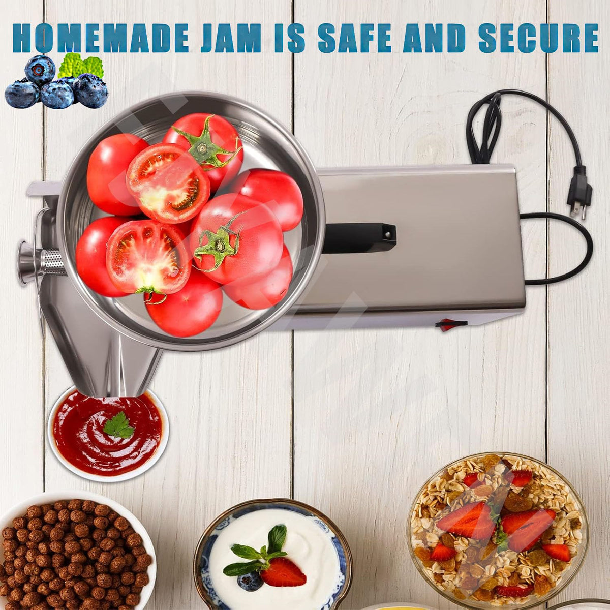 450w Stainless Steel Electric Tomato Strainer Machine M4983