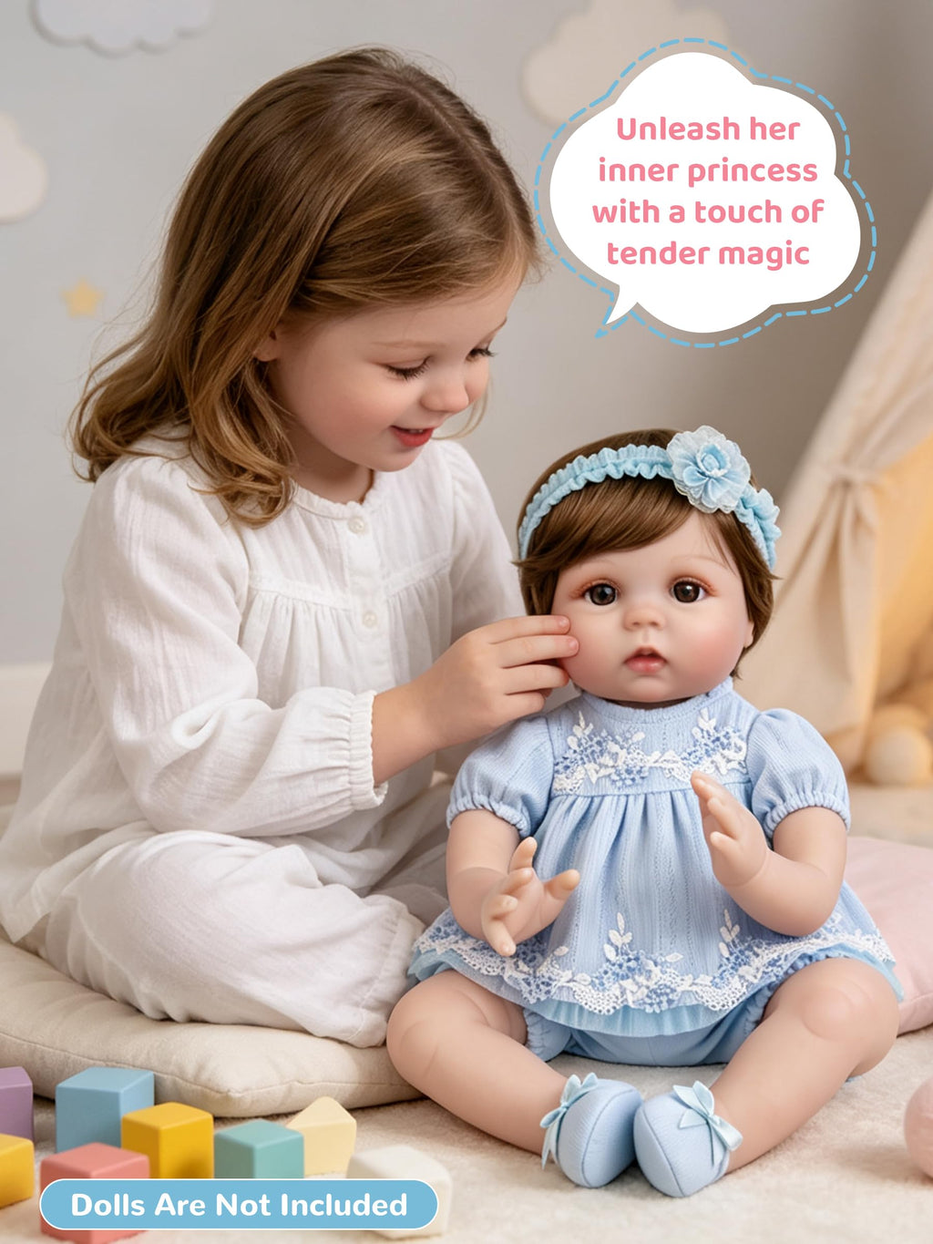 Blue Baby Doll Clothes 17-20 Inches D472201