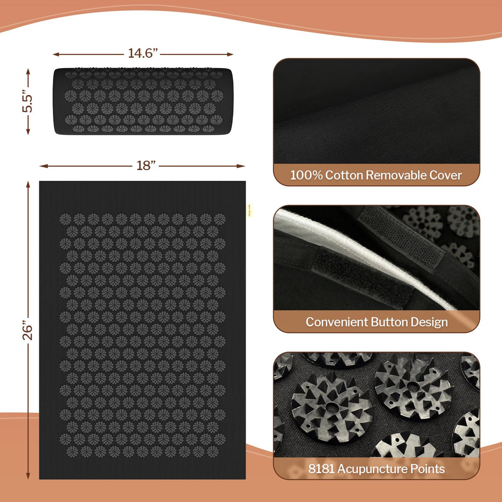 Heated Acupressure Mat S742
