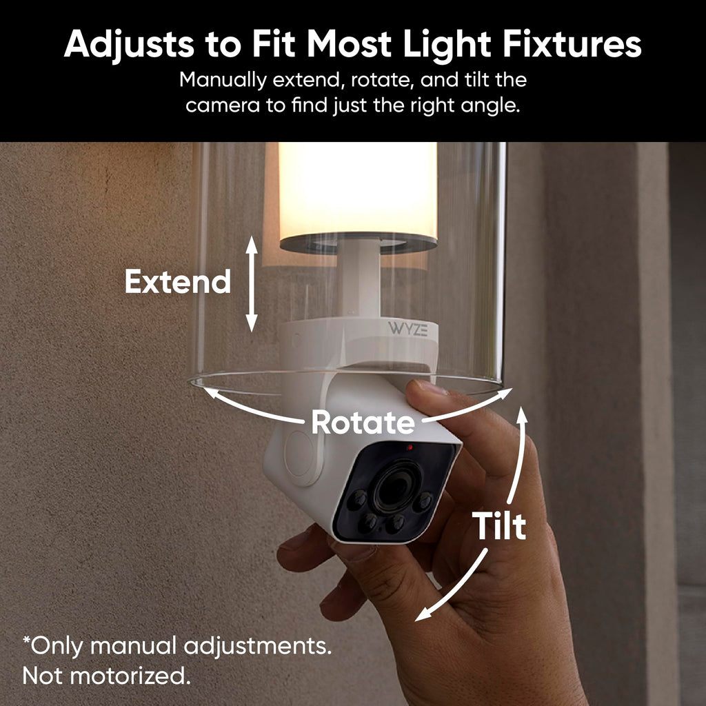 2K HD Smart Light Bulb Security Camera N761