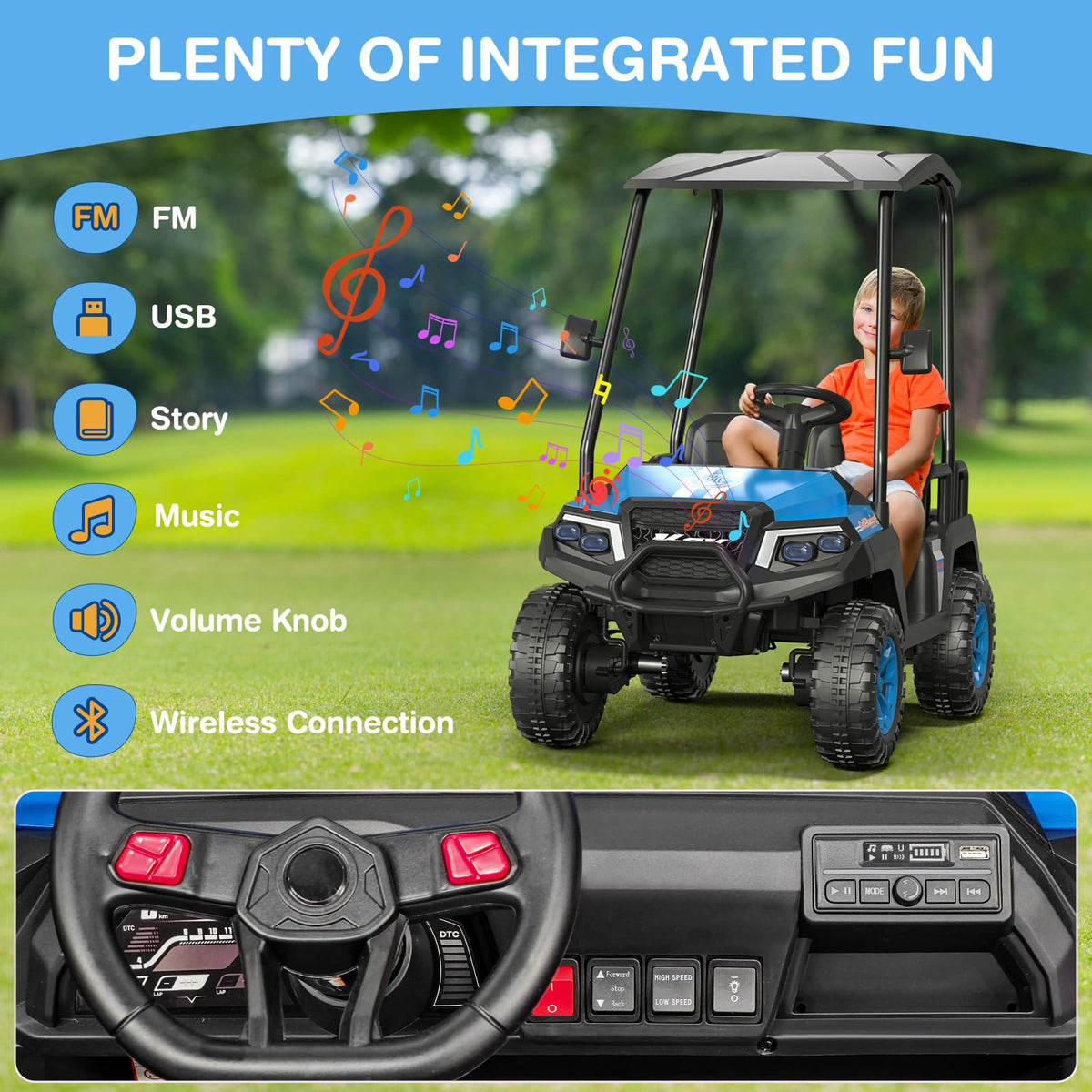 24V Kids Ride on Car L7413