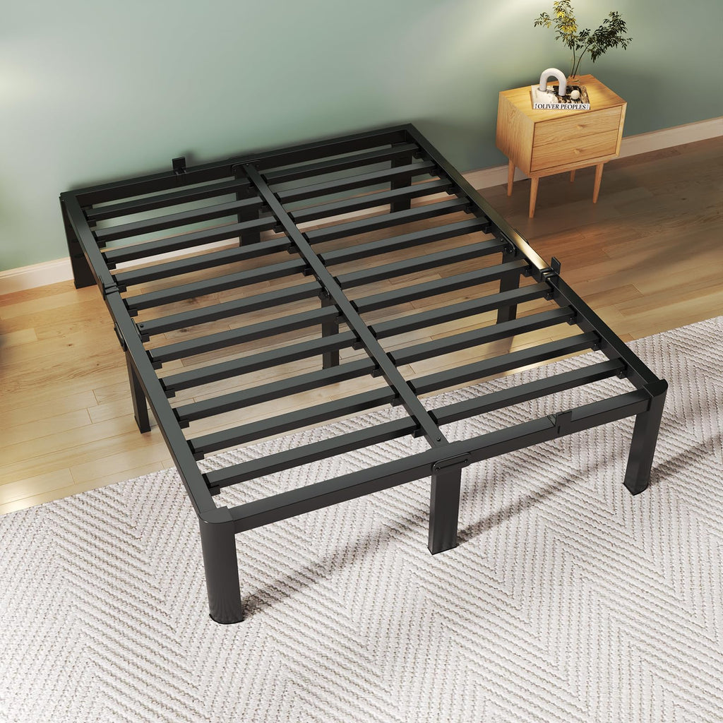 Queen Size 18 Inch Metal Platform Bed Frame L415812