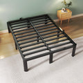 Queen Size 18 Inch Metal Platform Bed Frame L415812