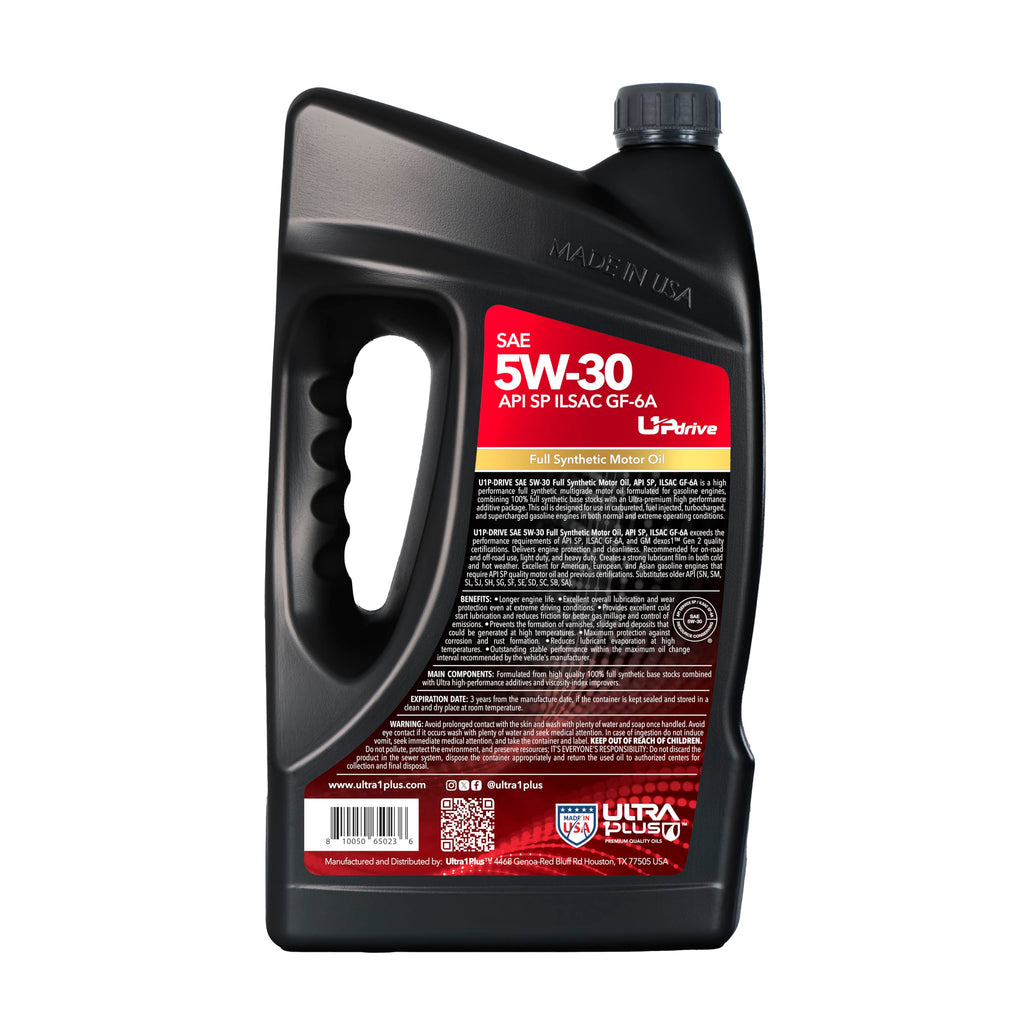 5W-30 Full Synthetic Motor Oil 5 Quart F347748