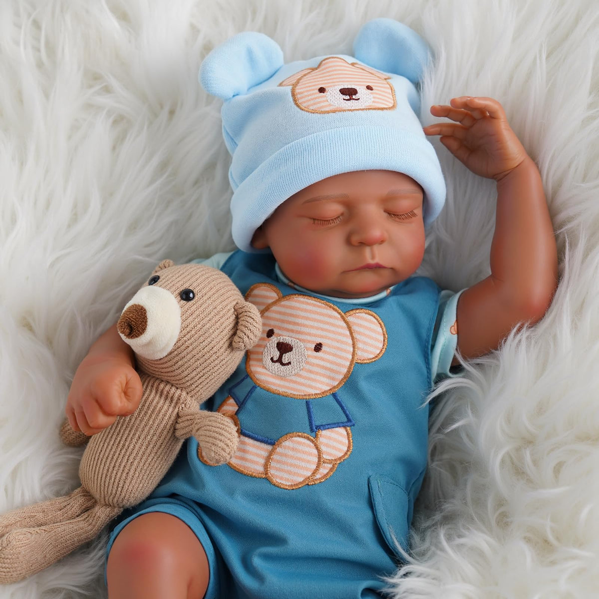 20 Inch Black Reborn Baby Dolls K398133