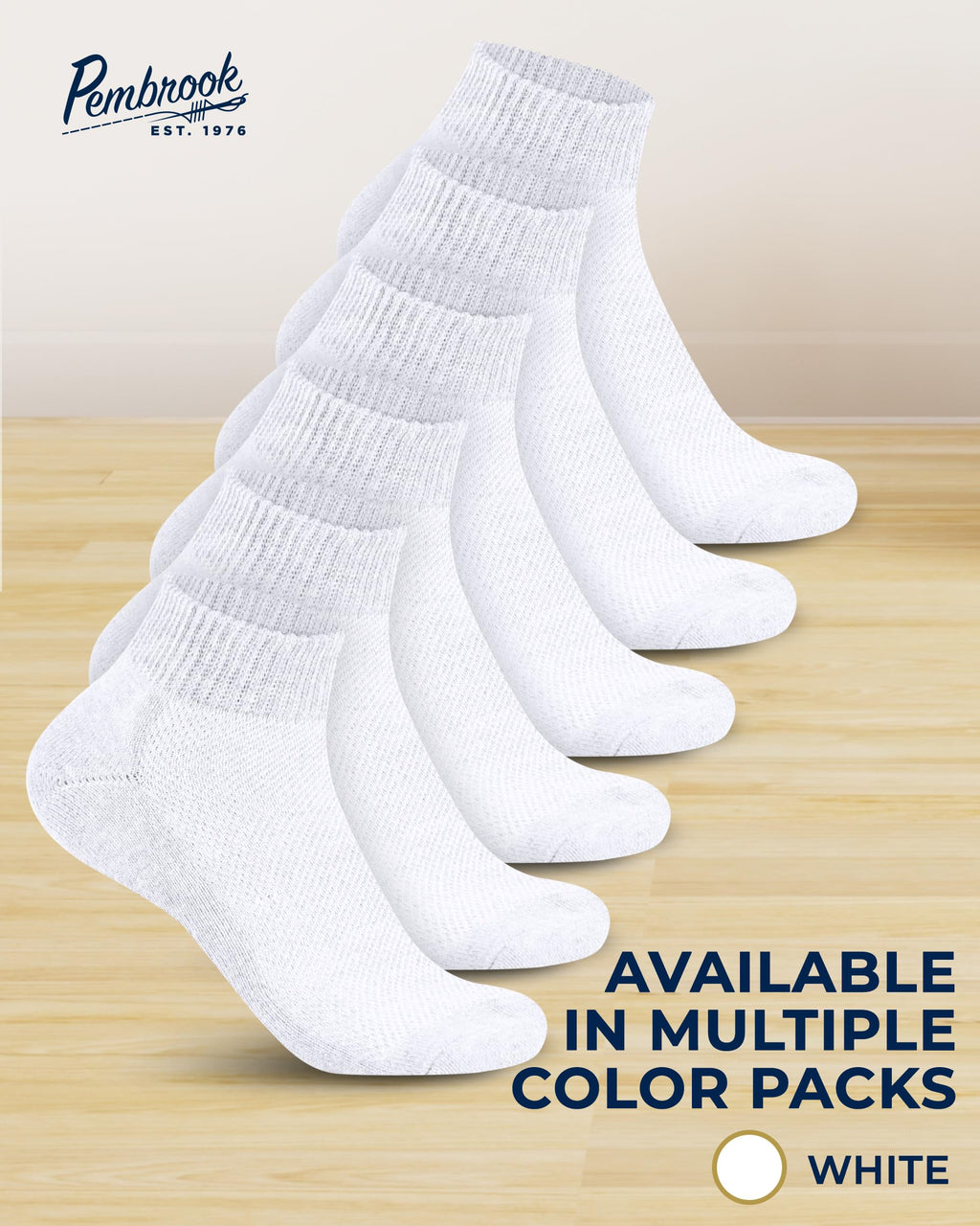 Low Cut Ankle Socks 6 Pairs D3694