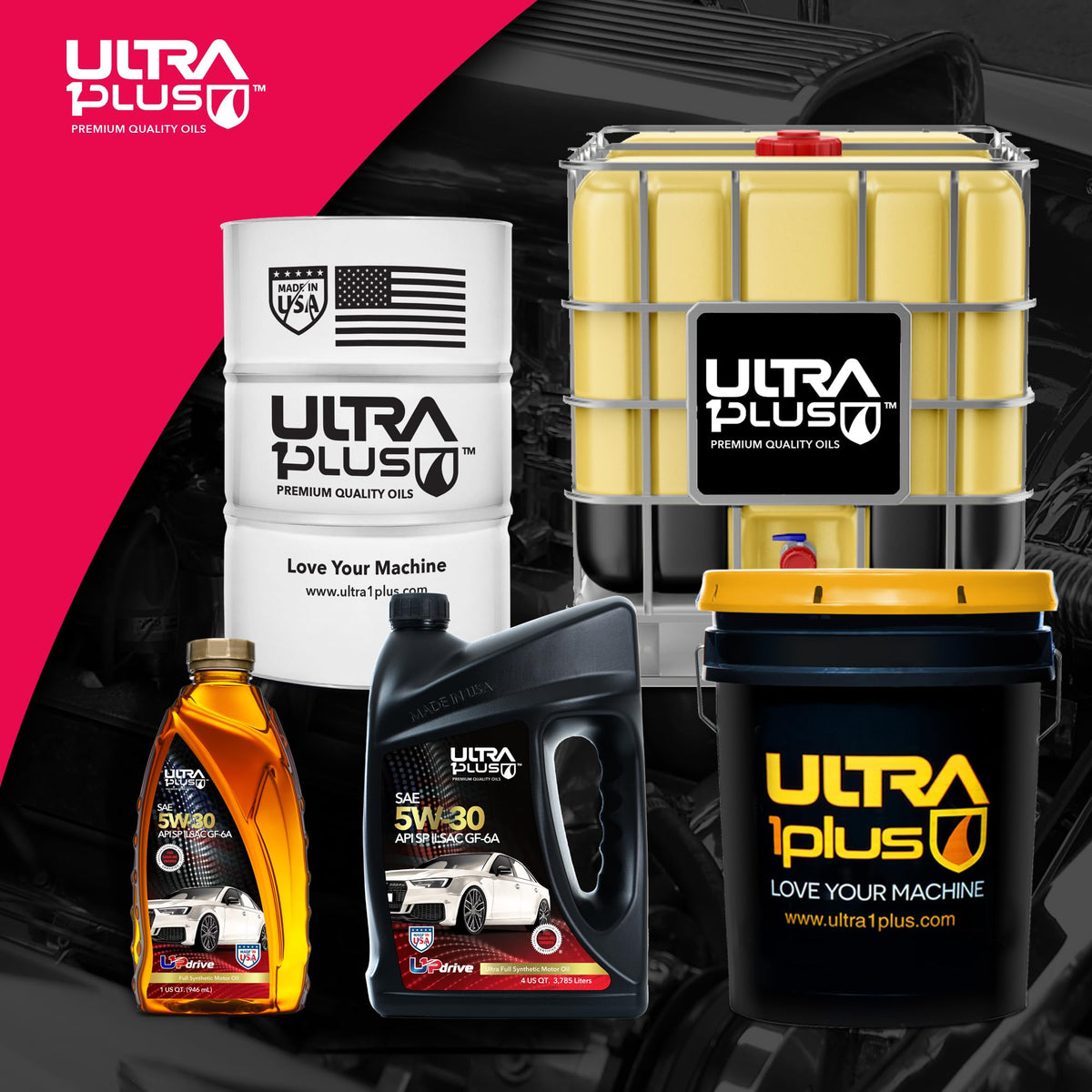 5W-30 Full Synthetic Motor Oil 5 Quart F347748