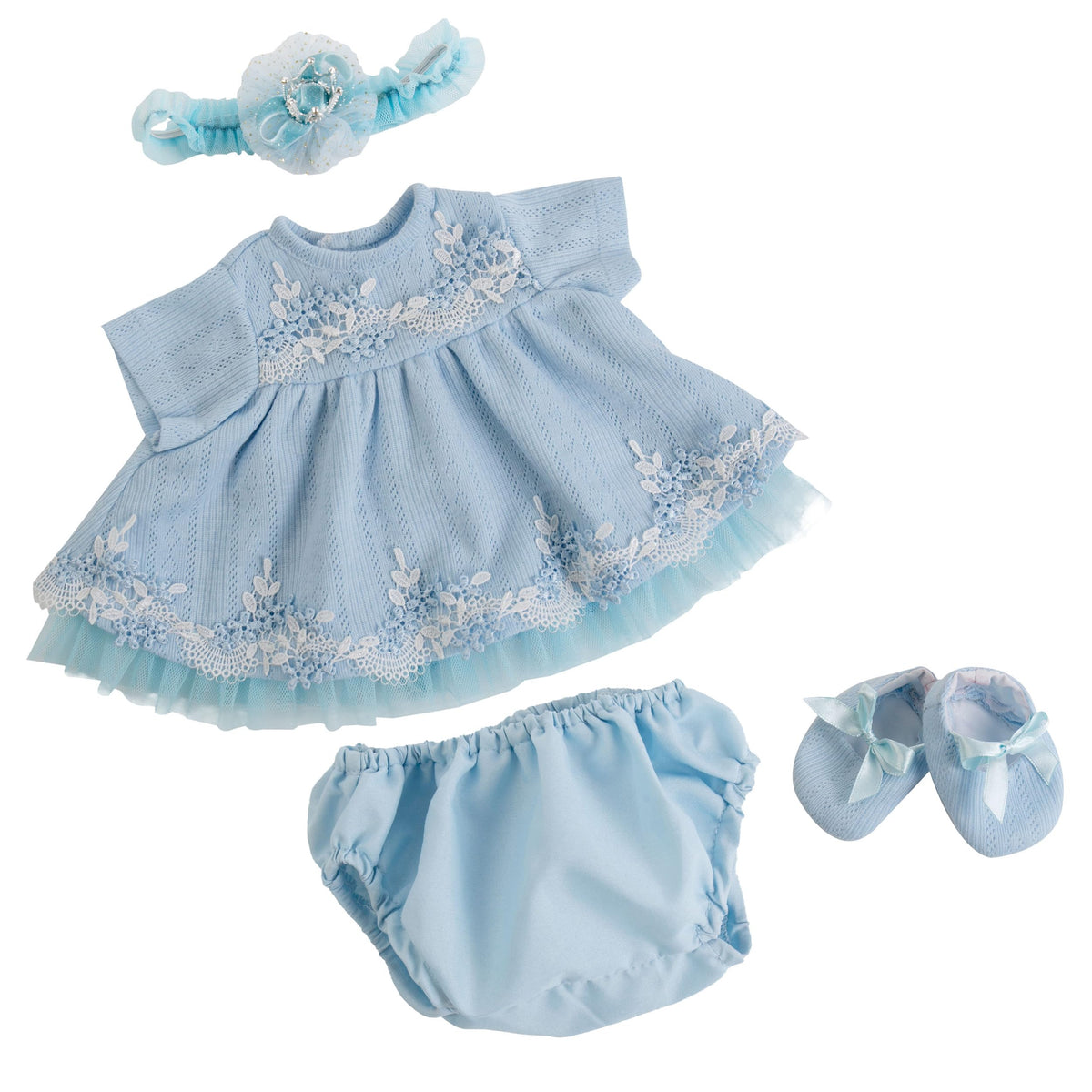 Blue Baby Doll Clothes 17-20 Inches D472201