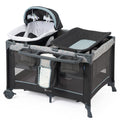 5 in 1 Foldable Baby Crib Playpen Y6106