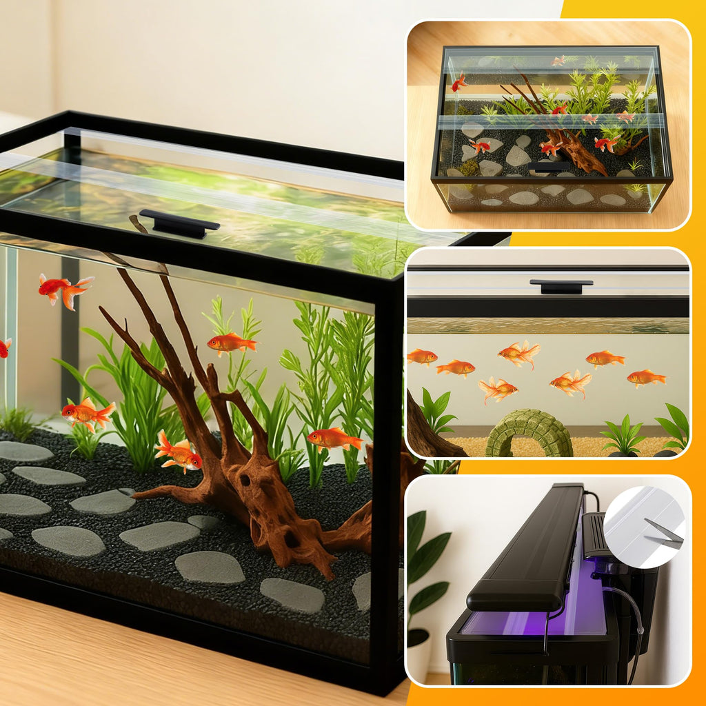 Clear Tempered Glass Canopy V7944