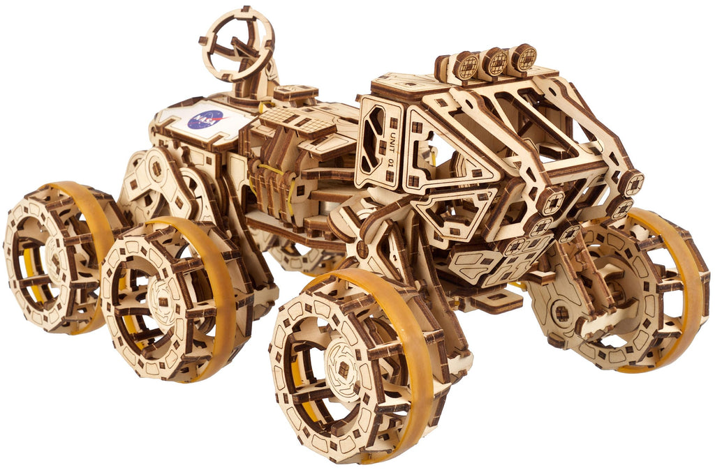 3D Wooden Puzzle Mechanical Model with Spring Drive S66365