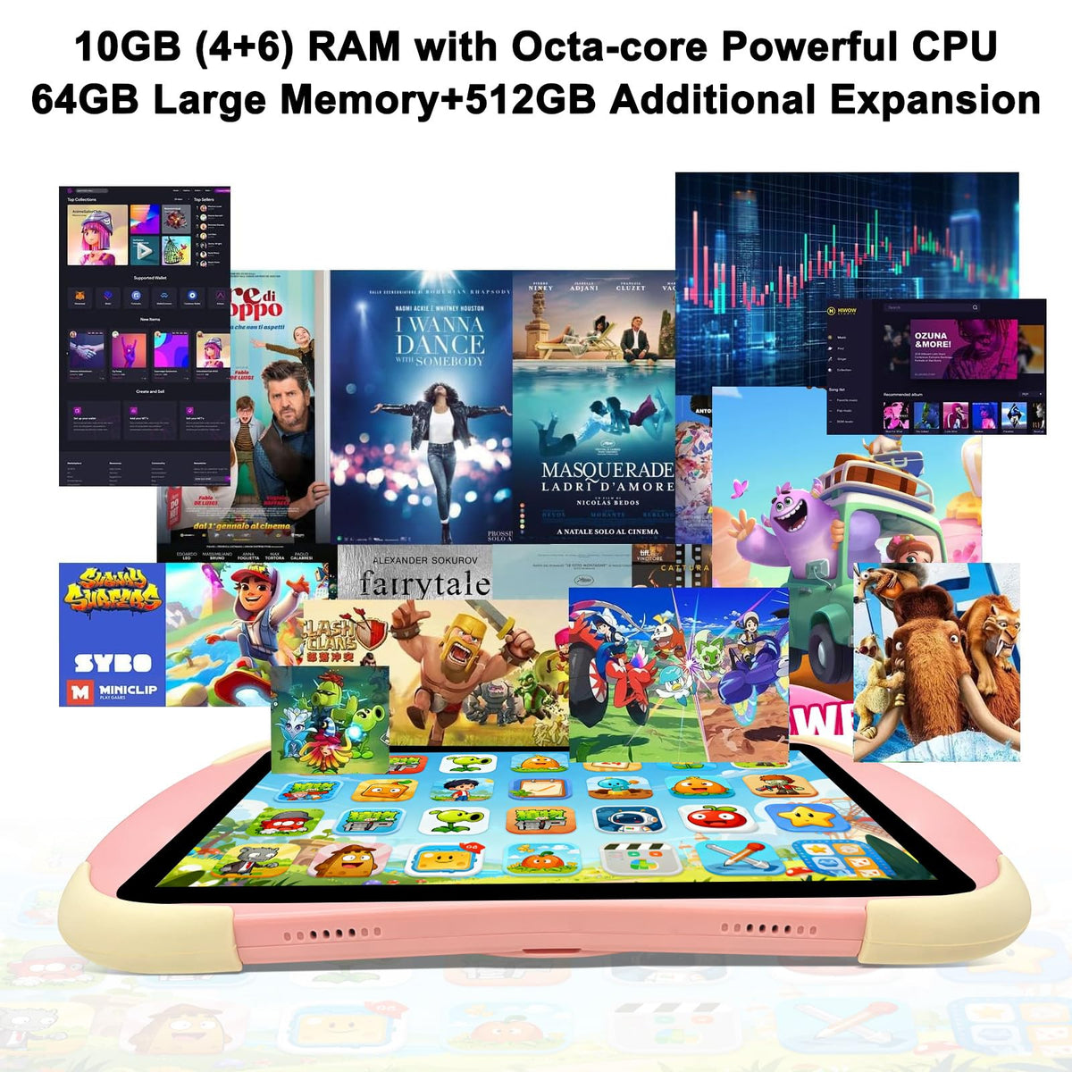 10inch Kids Tablet B36375