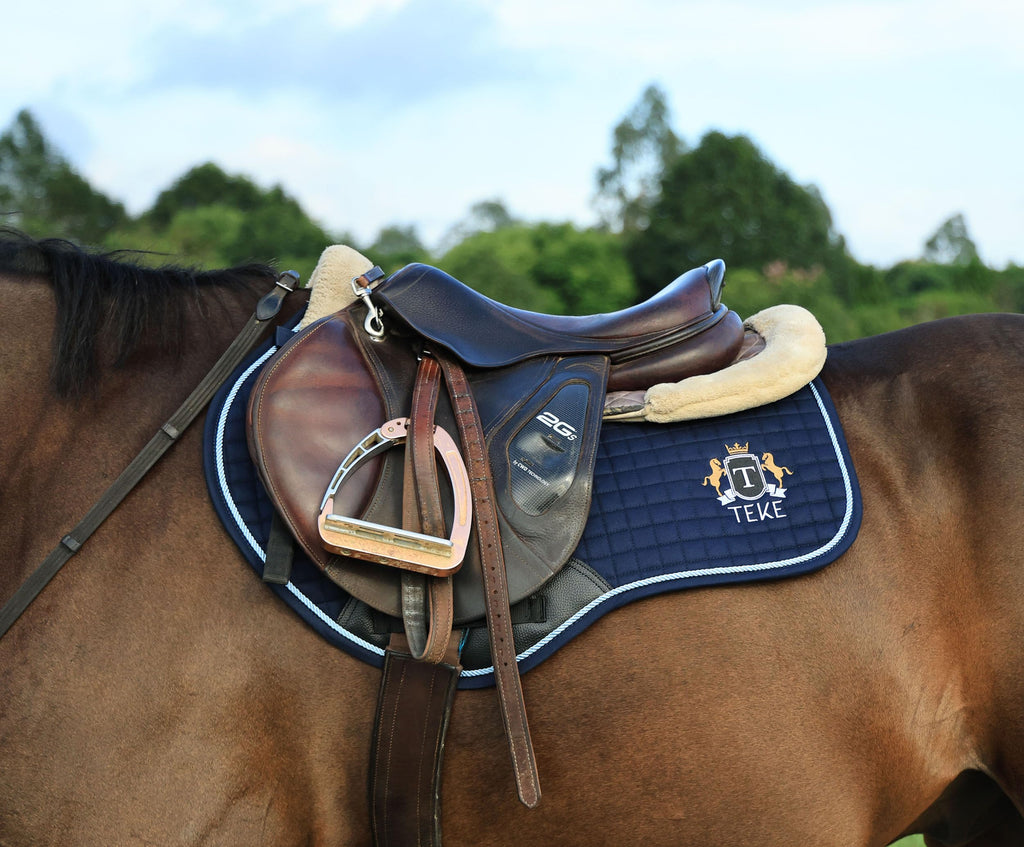 100% Cotton English Saddle Pads T423470